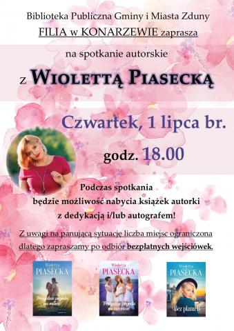 Wioletta Piasecka w Konarzewie!