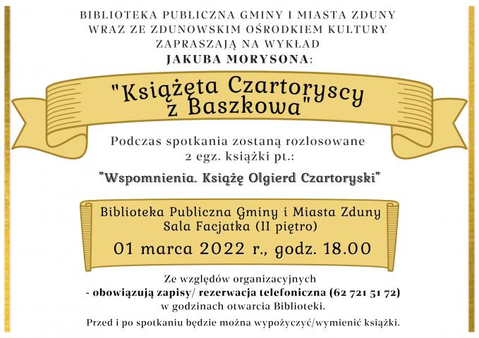 Książęta Czartoryscy z Baszkowa