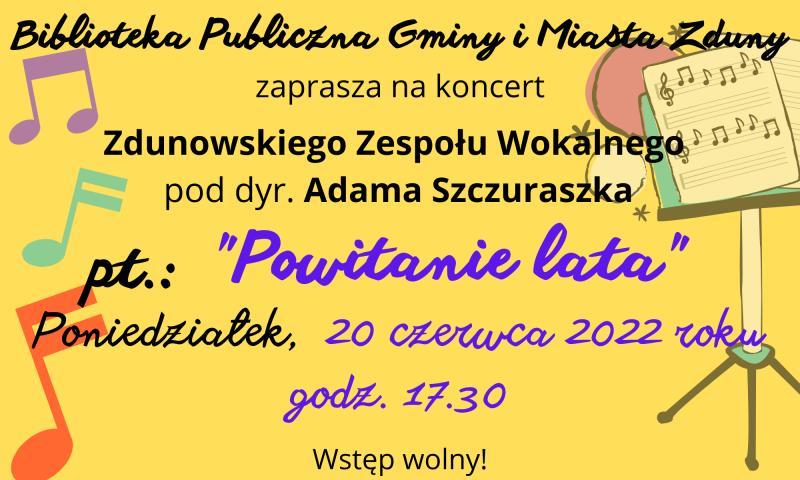 Powitaj lato z biblioteką!