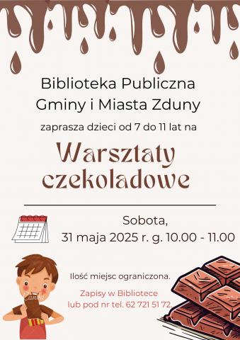 Czekoladowe Warsztaty dla Dzieci